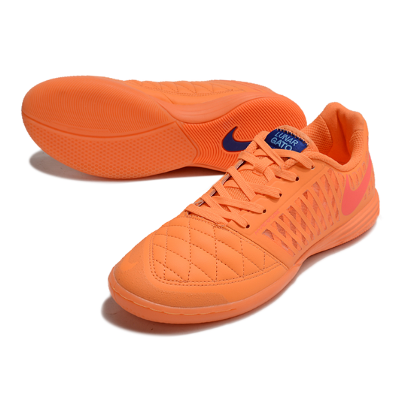 Chuteira Futsal Nike Lunar Gato II IC Laranja - VENI Futebol