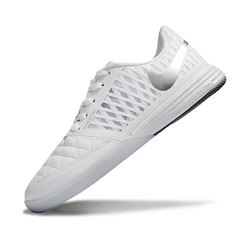 Nike Lunar Gato II White and Gray Indoor IC Football Boot