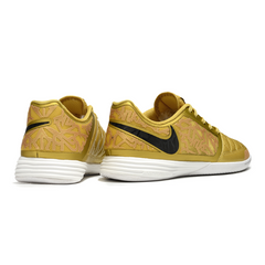 Nike Lunar Gato II Gold Indoor IC Football Boot