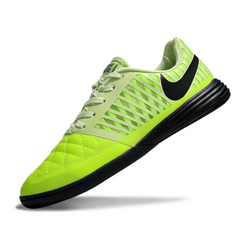 Nike Lunar Gato II Green and Black Indoor IC Football Boot