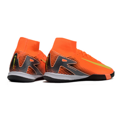 Nike Mercurial Superfly 10 Academy Orange and Yellow Indoor IC Football Boot