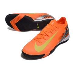 Nike Zoom Mercurial Vapor 16 Elite Orange and Yellow Indoor IC Football Boot