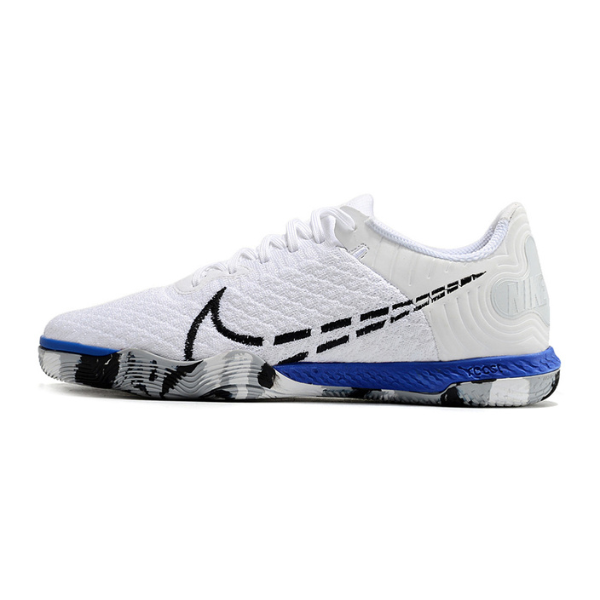 Chuteira Futsal Nike Reactgato IC Branca e Azul - VENI Futebol
