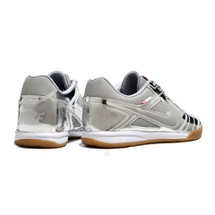 Nike SB Gato X Supreme Silver Indoor IC Football Boot