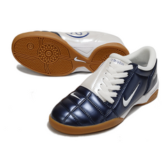 Nike Air Zoom Total 90 III Dark Blue and White Indoor IC Football Boot