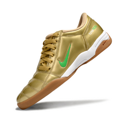 Nike Total 90 III Gold and Green Indoor IC Football Boot