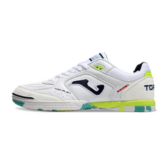 Joma Top Flex Rebound White Green Yellow Indoor IC Football Boot