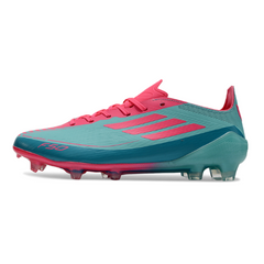 Adidas F50 Elite Kids Firm Ground FG Light Blue Football Boot