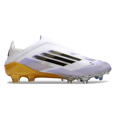 Adidas F50 Elite Kids White/Black/Gold Firm Ground FG Football Boot