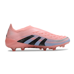 Adidas Predator 25 Laceless Elite Light Pink Pack Kids Firm Ground FG Football Boot