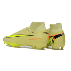 Nike Air Zoom Mercurial Superfly 10 Elite Yellow Kids Firm Ground FG Football Boot