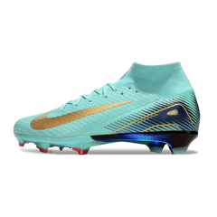 Nike Air Zoom Mercurial Superfly 10 Elite Light Blue Kids Firm Ground FG Football Boot