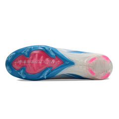 Nike Air Zoom Mercurial Superfly 10 Elite White/Blue/Pink Kids Firm Ground FG Football Boot