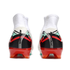 Nike Air Zoom Mercurial Superfly 10 Elite White Red Kids Firm Ground FG Football Boot