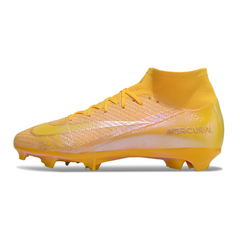 Nike Air Zoom Mercurial Superfly 10 Elite Gold Kids Firm Ground FG Football Boot