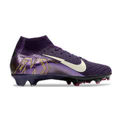 Nike Air Zoom Mercurial Superfly 10 Elite Mbappe Purple Pack Kids Firm Ground FG Football Boot