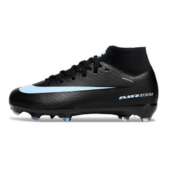 Nike Air Zoom Mercurial Superfly 10 Elite Black and Light Blue Pack Kids Firm Ground FG Football Boot