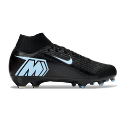 Nike Air Zoom Mercurial Superfly 10 Elite Black and White Kids Firm Ground FG Football Boot