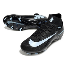 Nike Air Zoom Mercurial Superfly 10 Elite Black and White Kids Firm Ground FG Football Boot