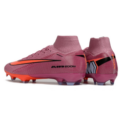 Nike Air Zoom Mercurial Superfly 10 Elite Light Pink Kids Firm Ground FG Football Boot