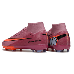 Nike Air Zoom Mercurial Superfly 10 Elite Light Pink Kids Firm Ground FG Football Boot
