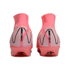 Nike Air Zoom Mercurial Superfly 10 Elite Pink Kids Firm Ground FG Football Boot