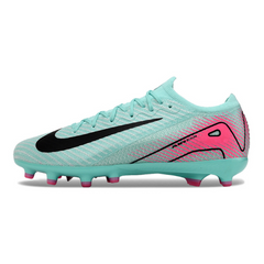 Nike Air Zoom Mercurial Vapor 16 Elite Light Blue and Pink Kids Artificial Ground AG Football Boot