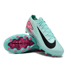 Nike Air Zoom Mercurial Vapor 16 Elite Light Blue and Pink Kids Artificial Ground AG Football Boot