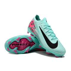 Nike Air Zoom Mercurial Vapor 16 Elite Light Blue and Pink Pack Kids Firm Ground FG Football Boot