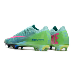 Nike Air Zoom Mercurial Vapor 16 Elite Blue, Green, Pink Kids Firm Ground FG Football Boot
