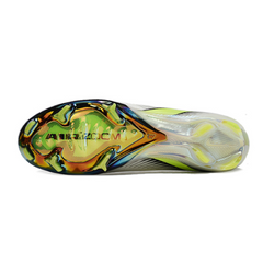 Nike Air Zoom Mercurial Vapor 16 Elite White, Gray, and Green Firm Ground FG Football Boot