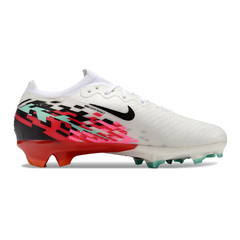 Nike Air Zoom Mercurial Vapor 16 Elite White and Red Firm Ground FG Football Boot