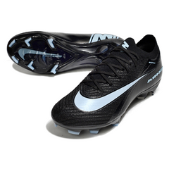 Nike Air Zoom Mercurial Vapor 16 Elite Black and White Kids Firm Ground FG Football Boot