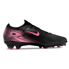 Nike Air Zoom Mercurial Vapor 16 Elite Black and Pink Kids Firm Ground FG Football Boot