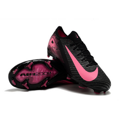 Nike Air Zoom Mercurial Vapor 16 Elite Black and Pink Kids Firm Ground FG Football Boot