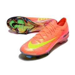 Nike Air Zoom Mercurial Vapor 16 Elite Pink and Yellow Kids Firm Ground FG Football Boot