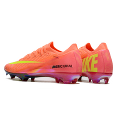 Nike Air Zoom Mercurial Vapor 16 Elite Pink and Yellow Kids Firm Ground FG Football Boot