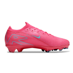 Nike Air Zoom Mercurial Vapor 16 Elite Pink and Blue Kids Firm Ground FG Football Boot