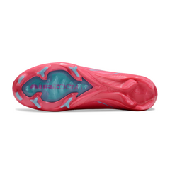Nike Air Zoom Mercurial Vapor 16 Elite Pink and Blue Kids Firm Ground FG Football Boot