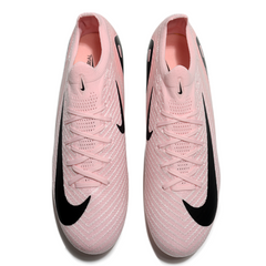 Nike Air Zoom Mercurial Vapor 16 Elite Pink and Black Pack Kids Firm Ground FG Football Boot