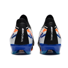 Nike Air Zoom Mercurial Vapor 16 Elite Black, Blue, and Orange Firm Ground FG Football Boot