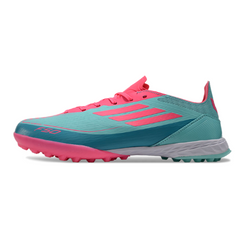 Adidas F50 Elite Light Blue and Pink Kids Turf TF Football Boot