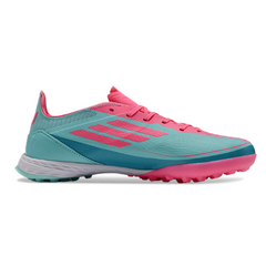 Adidas F50 Elite Light Blue and Pink Kids Turf TF Football Boot