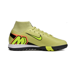 Nike Zoom Mercurial Superfly 10 Elite Light Green Kids Turf TF Football Boot