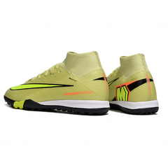 Nike Zoom Mercurial Superfly 10 Elite Light Green Kids Turf TF Football Boot