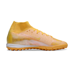 Nike Zoom Mercurial Superfly 10 Elite Golden Kids Turf TF Football Boot