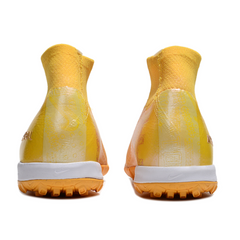 Nike Zoom Mercurial Superfly 10 Elite Golden Kids Turf TF Football Boot