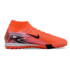 Nike Zoom Mercurial Superfly 10 Elite Red and Black Kids Turf TF Football Boot