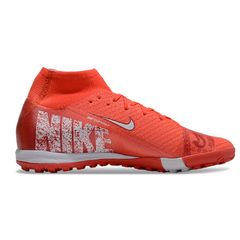 Nike Zoom Mercurial Superfly 10 Elite Red Kids Turf TF Football Boot