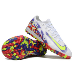 Nike Zoom Mercurial Vapor 16 Elite White Purple Red Pack Kids Turf TF Football Boot